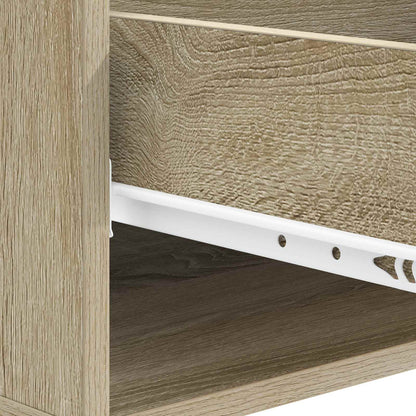 Coffee Table Sonoma Oak 49 x 50 x 42 cm Engineered Wood