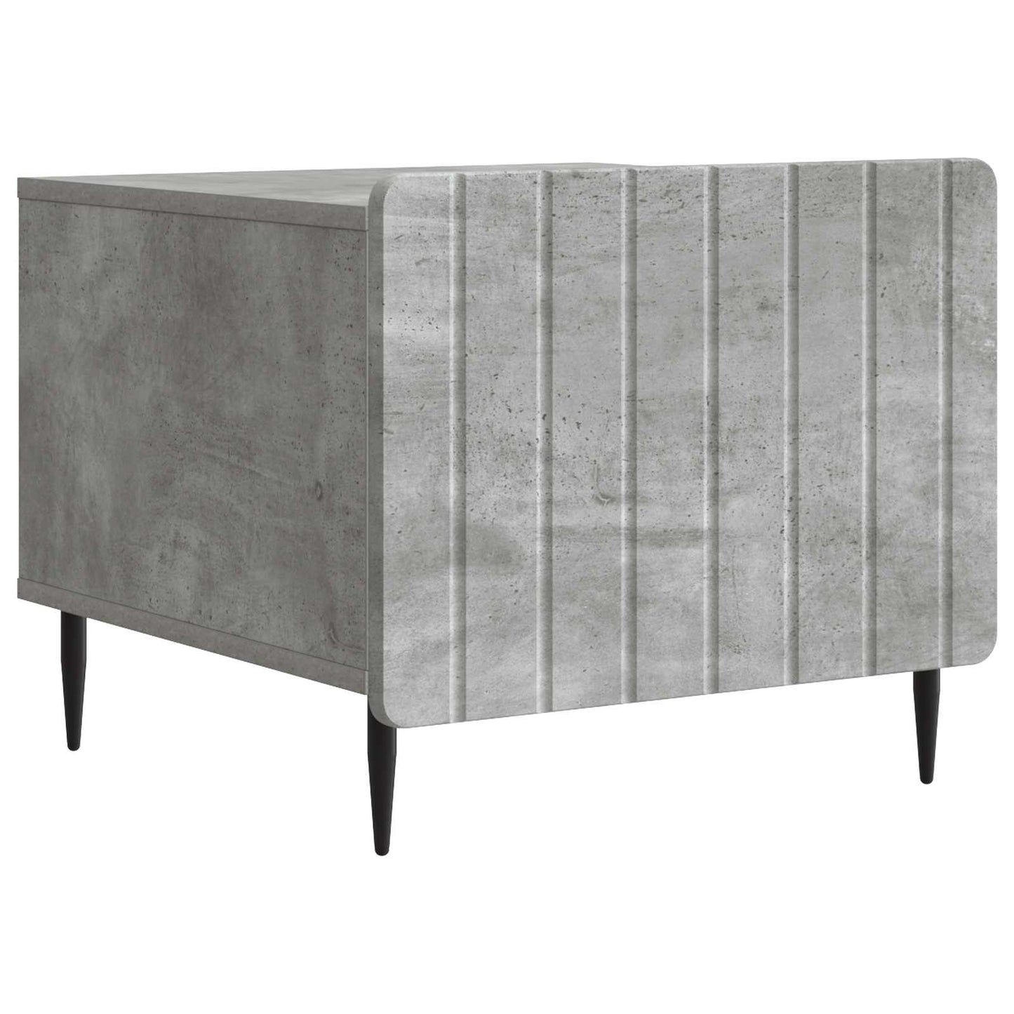 Coffee Table Concrete Grey 49 x 50 x 42 cm Engineered Wood