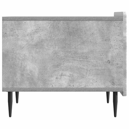 Coffee Table Concrete Grey 49 x 50 x 42 cm Engineered Wood