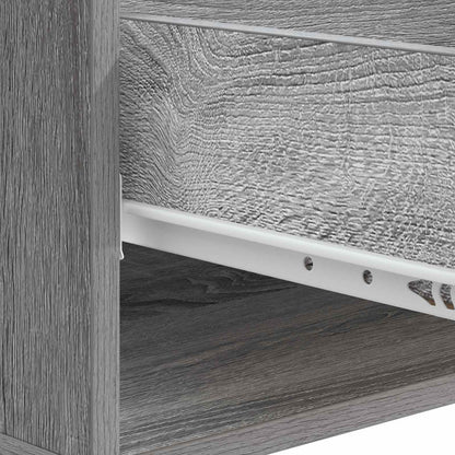 Coffee Table Grey Sonoma 49 x 50 x 42 cm Engineered Wood