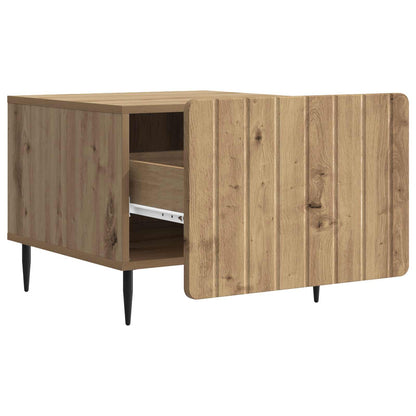 Coffee Table Artisan Oak 49 x 50 x 42 cm Engineered Wood