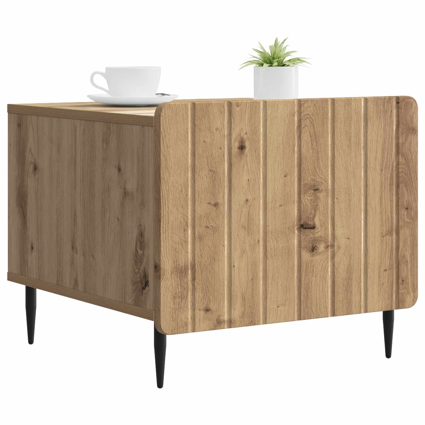 Coffee Table Artisan Oak 49 x 50 x 42 cm Engineered Wood