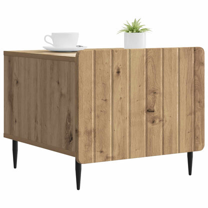 Coffee Table Artisan Oak 49 x 50 x 42 cm Engineered Wood
