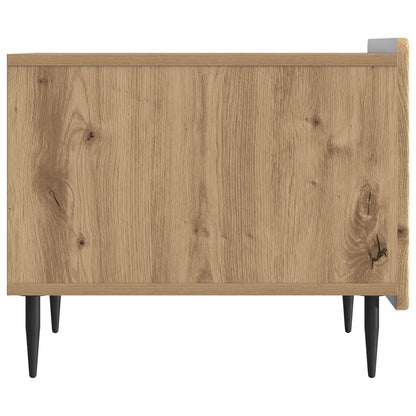 Coffee Table Artisan Oak 49 x 50 x 42 cm Engineered Wood