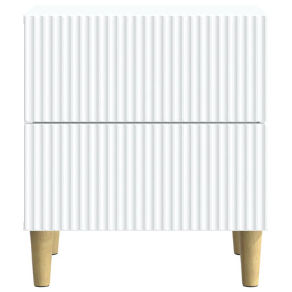 Bedside Cabinet 2 pcs White 43 x 34.5 x 48 cm Engineered Wood