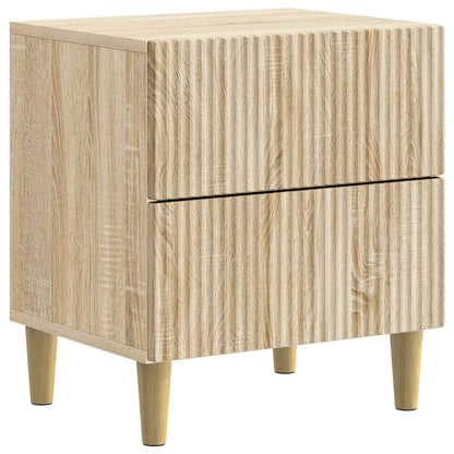 Bedside Cabinet Sonoma Oak 43 x 34.5 x 48 cm Engineered Wood