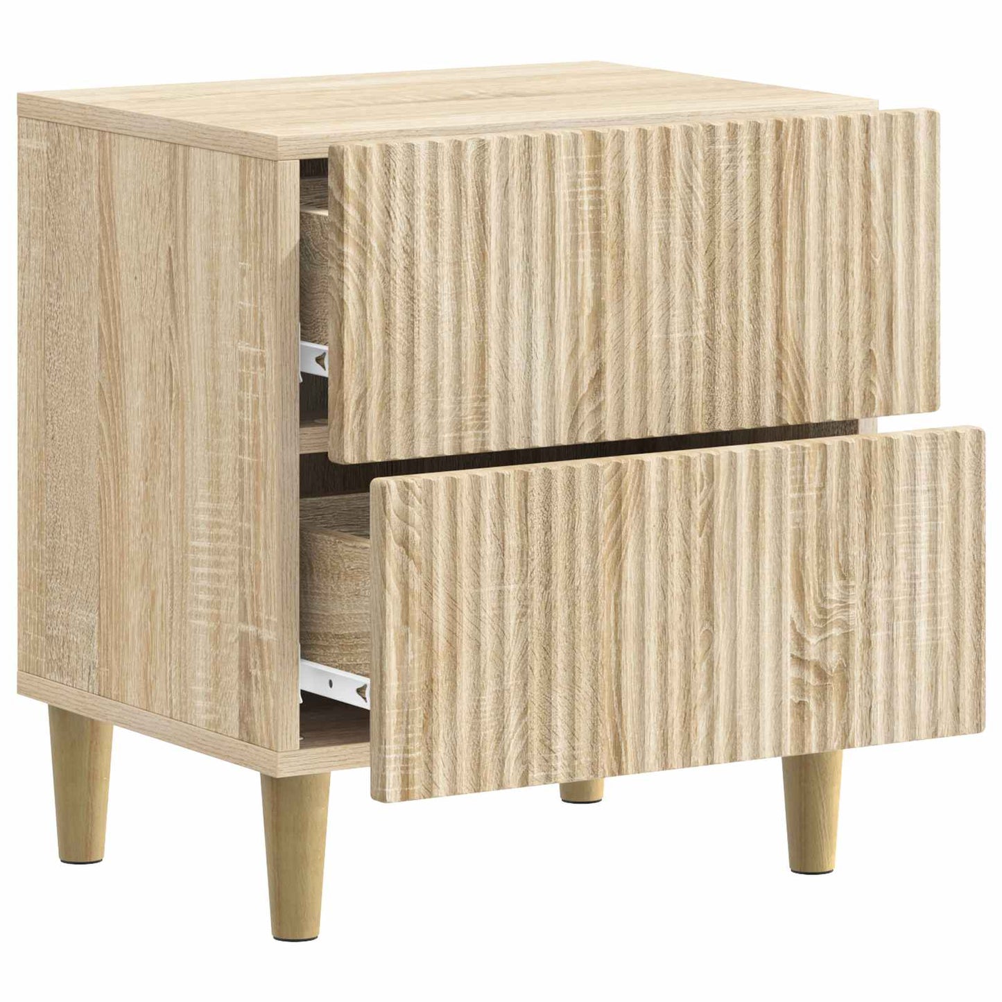 Bedside Cabinet Sonoma Oak 43 x 34.5 x 48 cm Engineered Wood