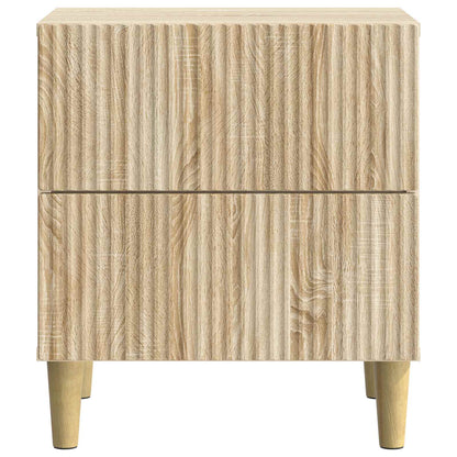 Bedside Cabinet Sonoma Oak 43 x 34.5 x 48 cm Engineered Wood