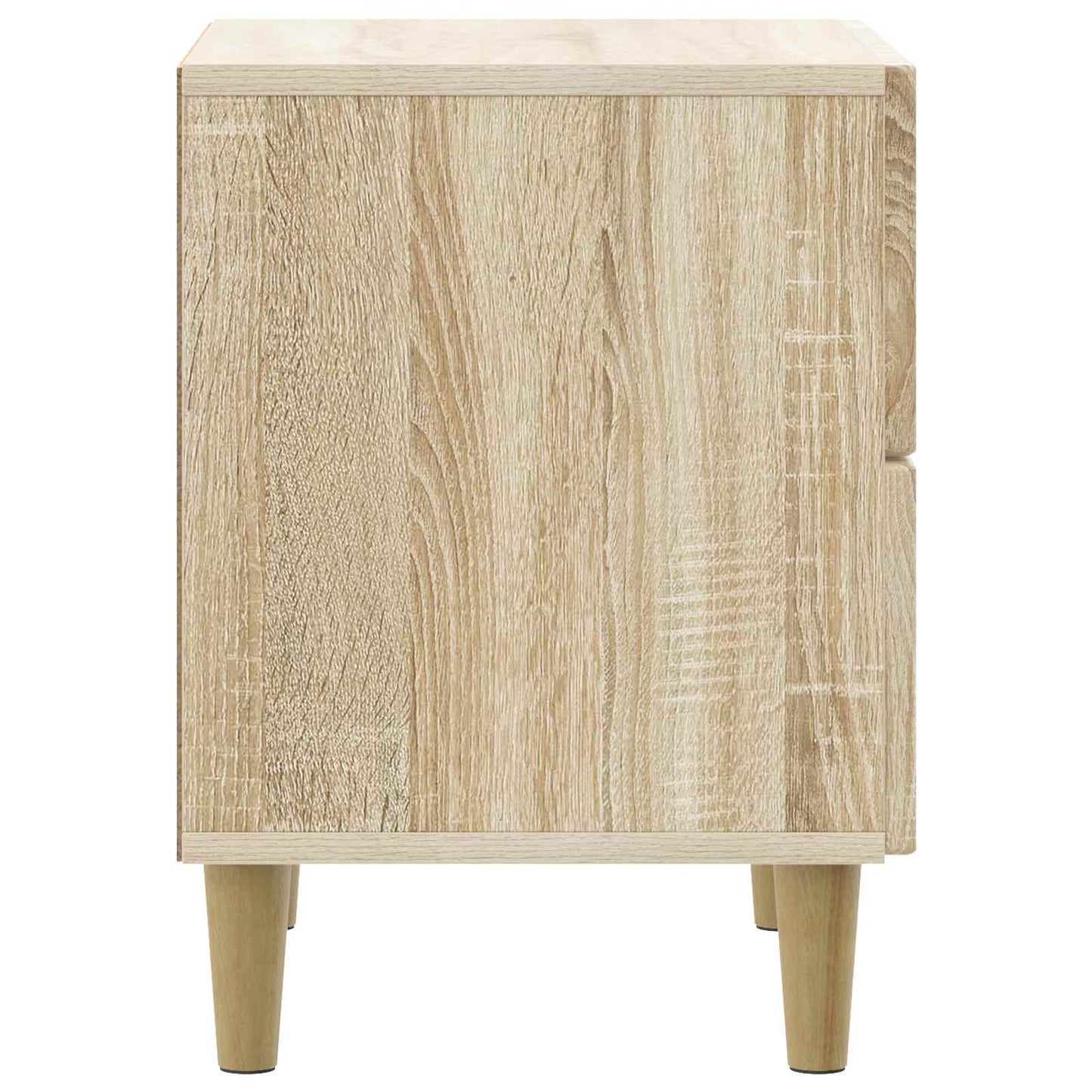 Bedside Cabinet Sonoma Oak 43 x 34.5 x 48 cm Engineered Wood