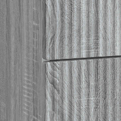 Bedside Cabinet Grey Sonoma 43 x 34.5 x 48 cm Engineered Wood