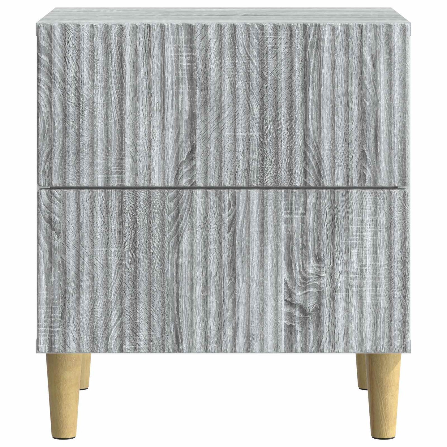 Bedside Cabinet Grey Sonoma 43 x 34.5 x 48 cm Engineered Wood
