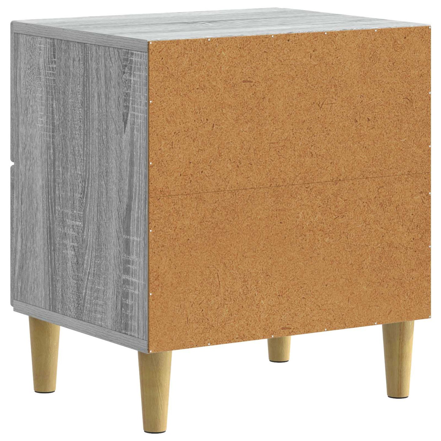 Bedside Cabinet 2 pcs Grey Sonoma 43 x 34.5 x 48 cm