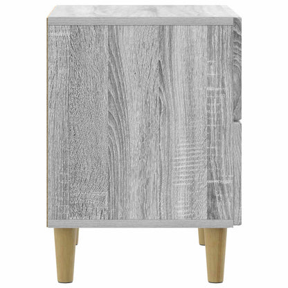 Bedside Cabinet with Drawer 2 pcs Grey Sonoma 43 x 34.5 x 48 cm