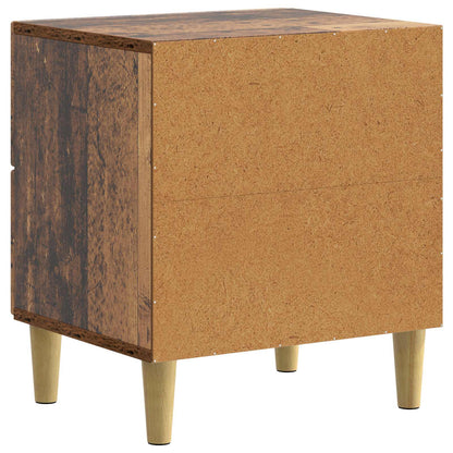 Bedside Cabinet Old Wood 43 x 34.5 x 48 cm Engineered Wood