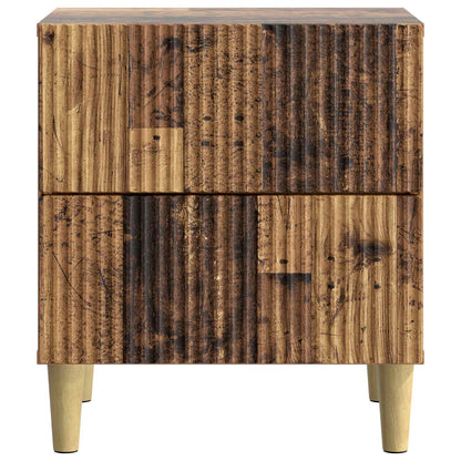 Bedside Cabinet Old Wood 43 x 34.5 x 48 cm Engineered Wood