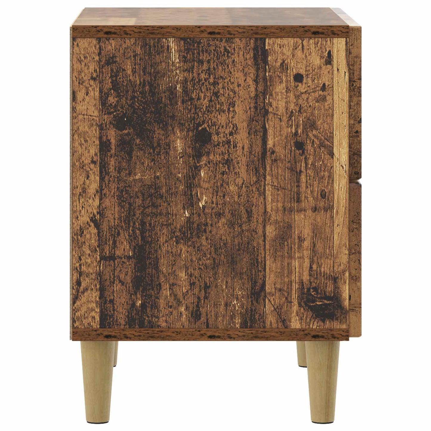 Bedside Cabinet Old Wood 43 x 34.5 x 48 cm Engineered Wood