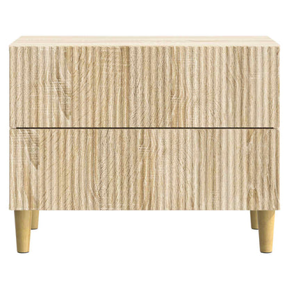 Bedside Cabinet Sonoma Oak 62 x 34.5 x 48 cm Engineered Wood