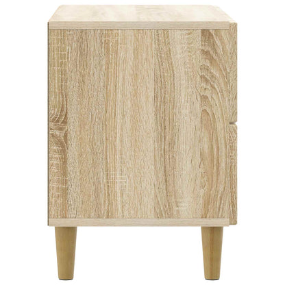 Bedside Cabinet Sonoma Oak 62 x 34.5 x 48 cm Engineered Wood