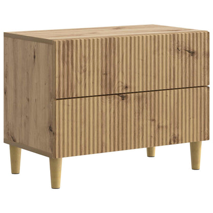 Bedside Cabinet Artisan Oak 62 x 34.5 x 48 cm Engineered Wood