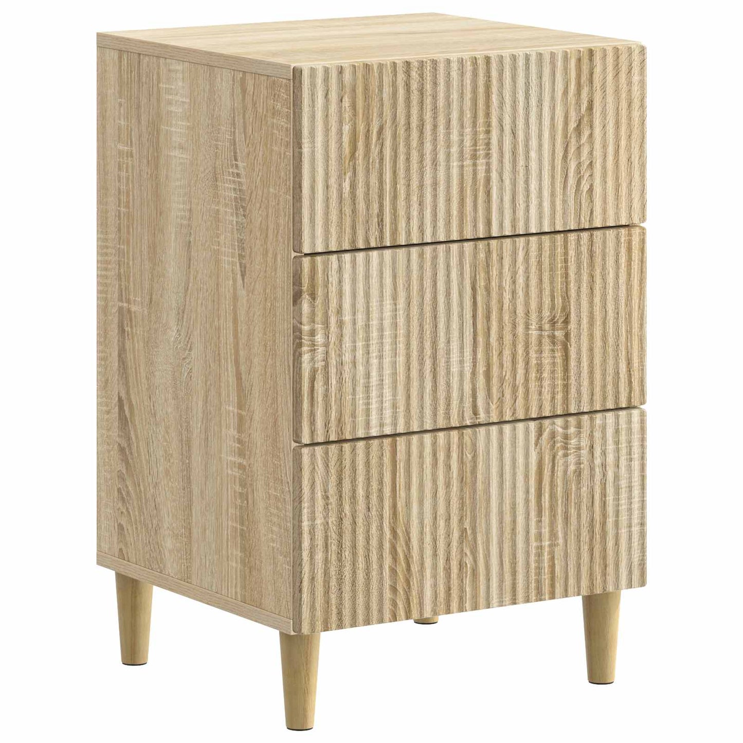 Bedside Cabinet Sonoma Oak 43 x 41 x 66.5 cm Engineered Wood
