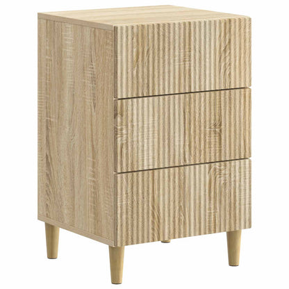 Bedside Cabinet Sonoma Oak 43 x 41 x 66.5 cm Engineered Wood
