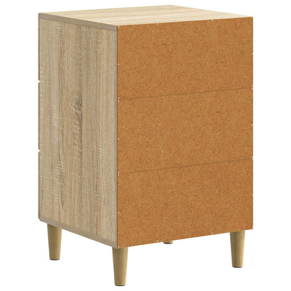 Bedside Cabinet Sonoma Oak 43 x 41 x 66.5 cm Engineered Wood