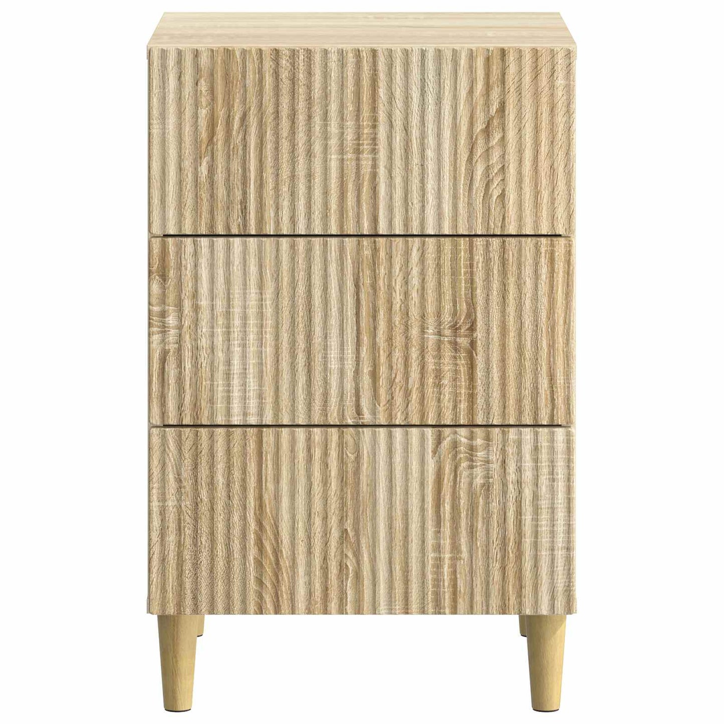 Bedside Cabinet Sonoma Oak 43 x 41 x 66.5 cm Engineered Wood