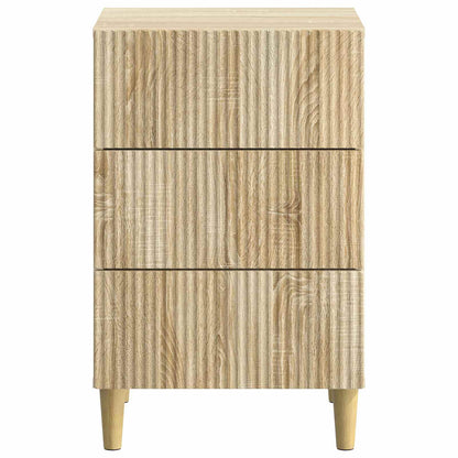 Bedside Cabinet Sonoma Oak 43 x 41 x 66.5 cm Engineered Wood