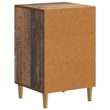 Bedside Cabinet Old Wood 43 x 41 x 66.5 cm Engineered Wood