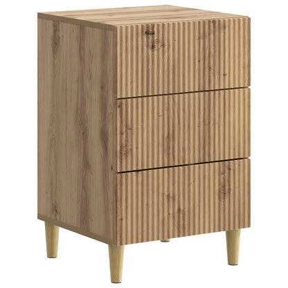 Bedside Cabinet Artisan Oak 43 x 41 x 66.5 cm Engineered Wood