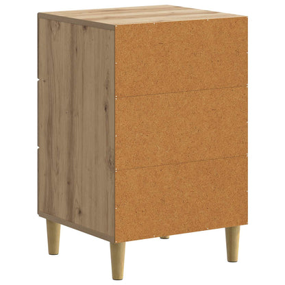 Bedside Cabinet Artisan Oak 43 x 41 x 66.5 cm Engineered Wood