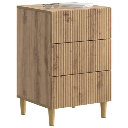 Bedside Cabinet Artisan Oak 43 x 41 x 66.5 cm Engineered Wood