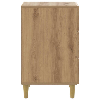 Bedside Cabinet Artisan Oak 43 x 41 x 66.5 cm Engineered Wood