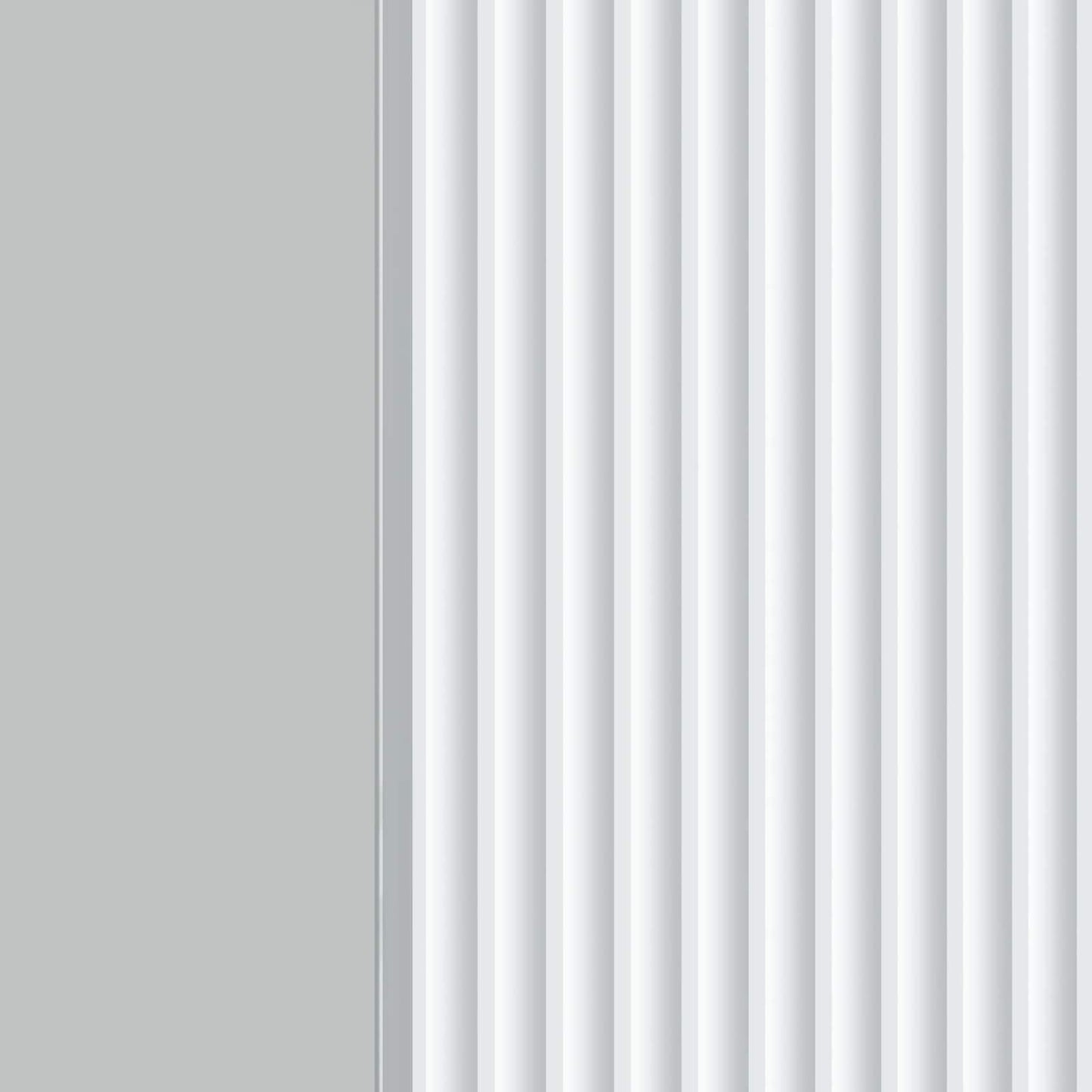 Bedside Cabinet White 43 x 34.5 x 50 cm Engineered Wood