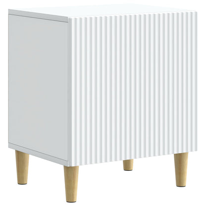 Bedside Cabinet 2 pcs White 43 x 34.5 x 50 cm Engineered Wood