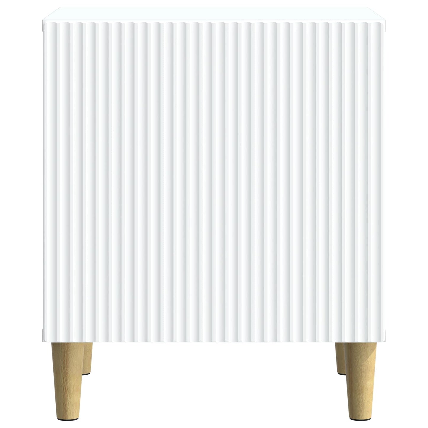 Bedside Cabinet 2 pcs White 43 x 34.5 x 50 cm Engineered Wood