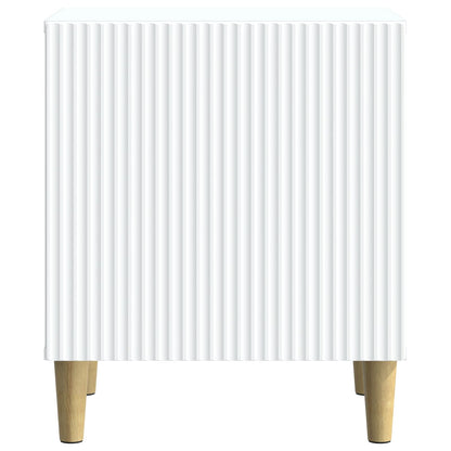 Bedside Cabinet 2 pcs White 43 x 34.5 x 50 cm Engineered Wood