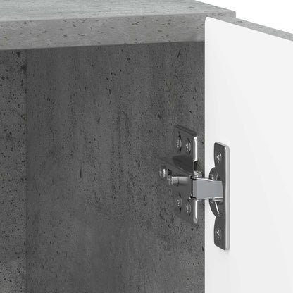 Bedside Cabinet Concrete Grey 43 x 34.5 x 50 cm Engineered Wood