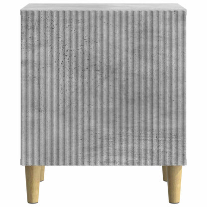 Bedside Cabinet 2 pcs Concrete Grey 43 x 34.5 x 50 cm