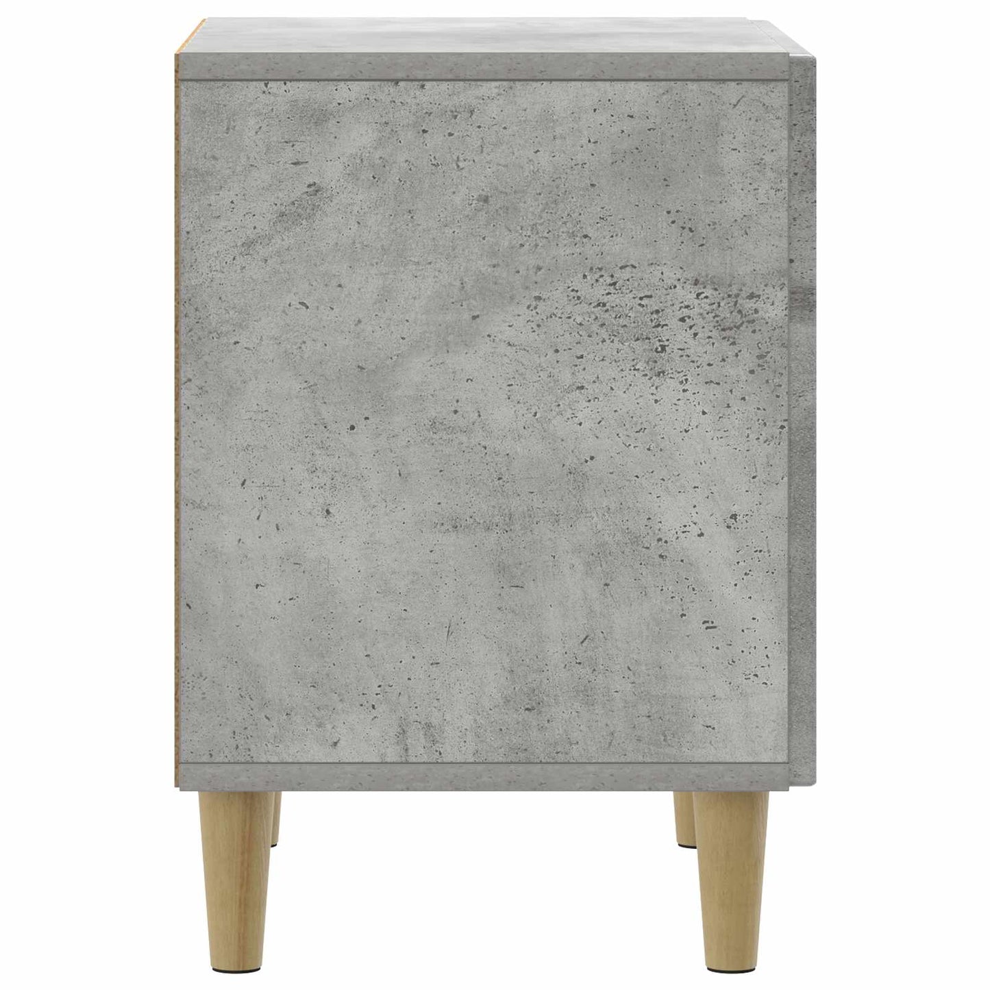 Bedside Cabinet 2 pcs Concrete Grey 43 x 34.5 x 50 cm