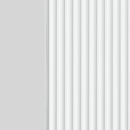 Bedside Cabinet 2 pcs High Gloss White 43 x 34.5 x 50 cm