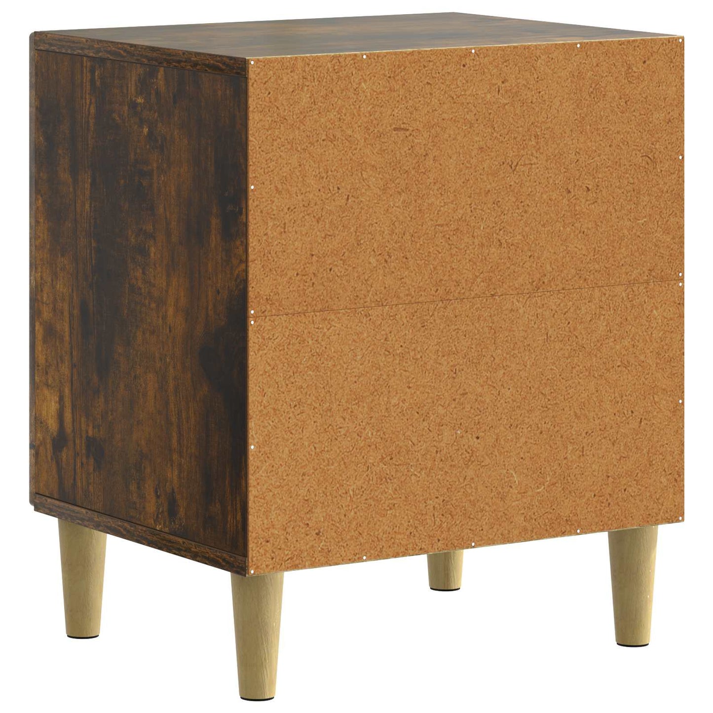 Bedside Cabinet 2 pcs Smoked Oak 43 x 34.5 x 50 cm
