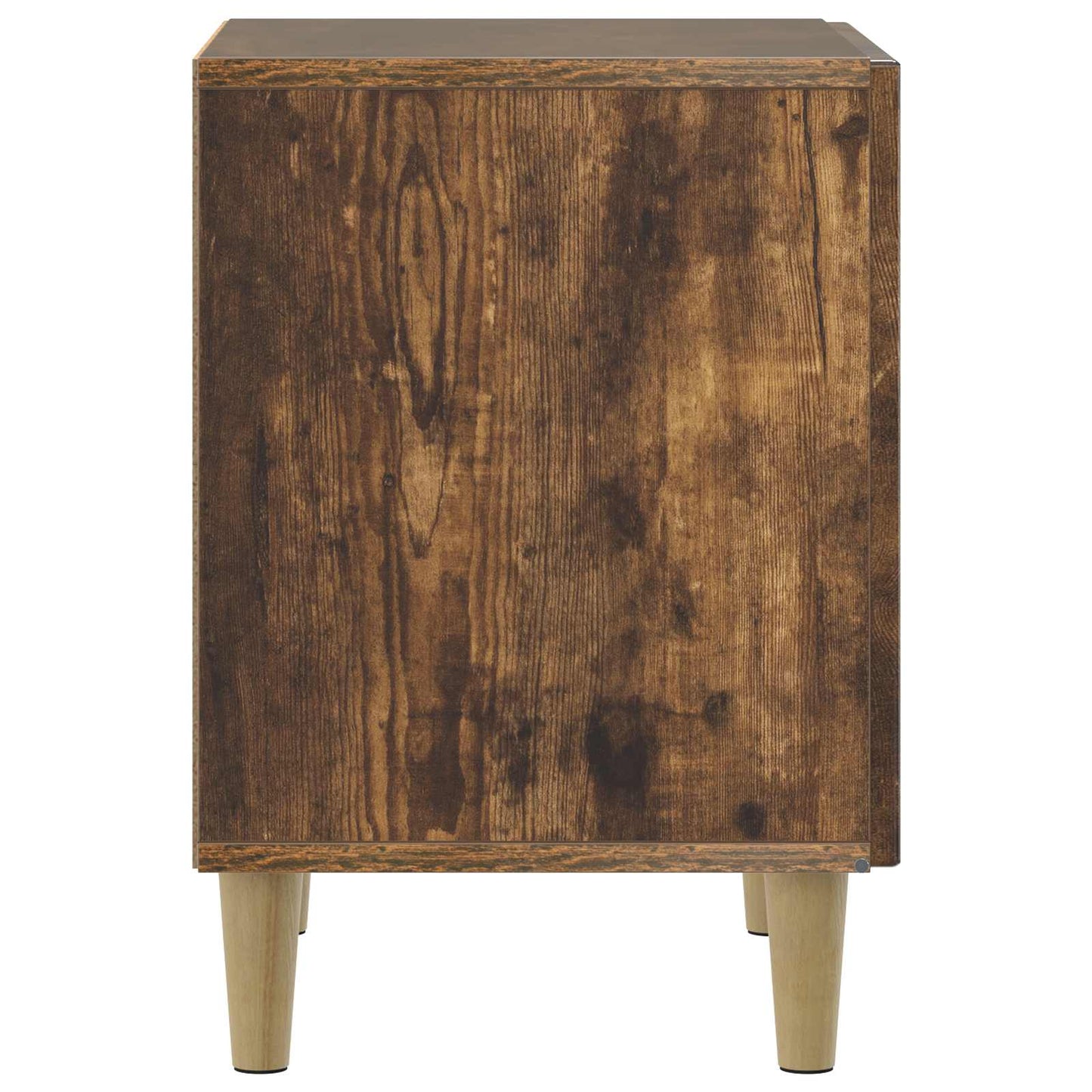 Bedside Cabinet 2 pcs Smoked Oak 43 x 34.5 x 50 cm