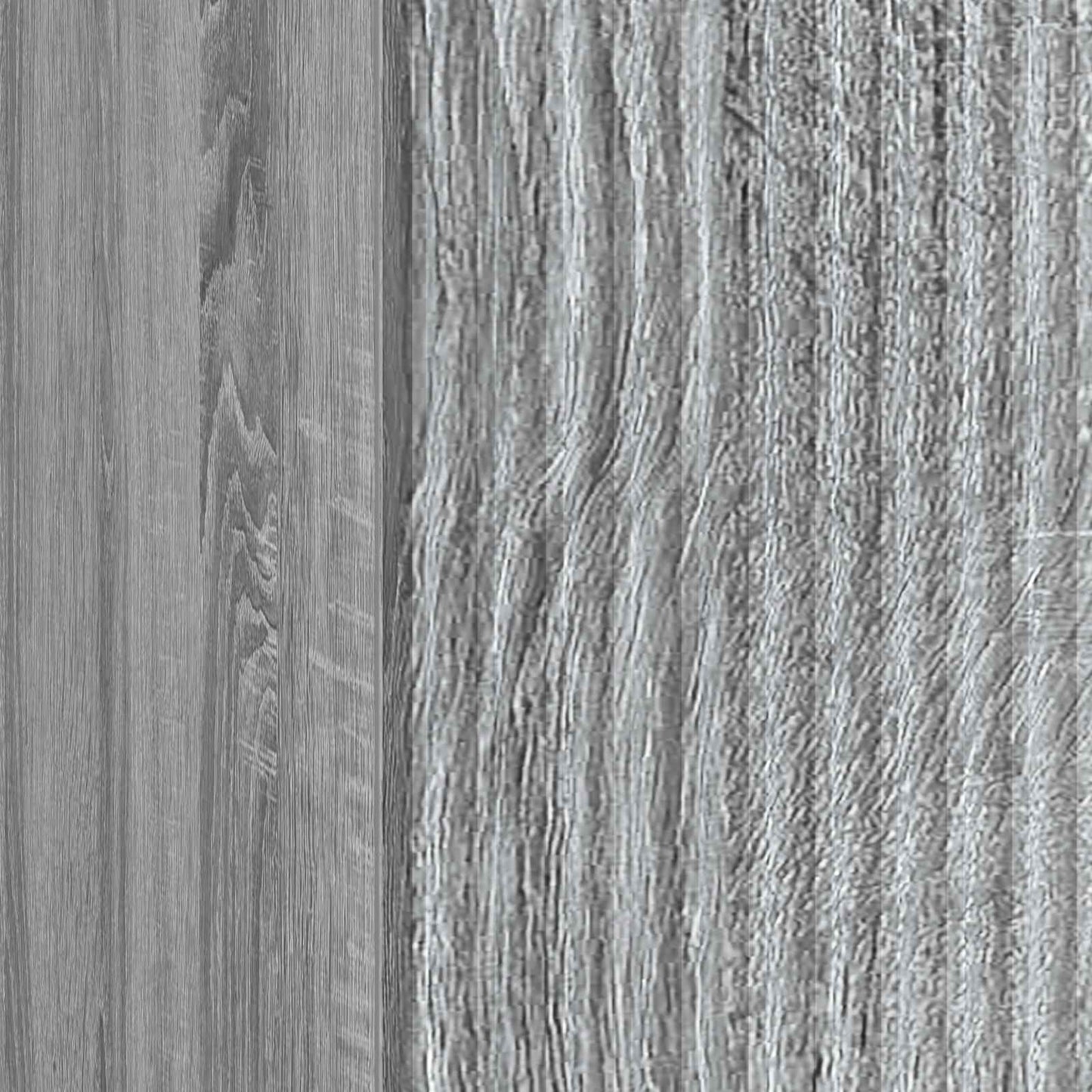 Bedside Cabinet Grey Sonoma 43 x 34.5 x 50 cm Engineered Wood