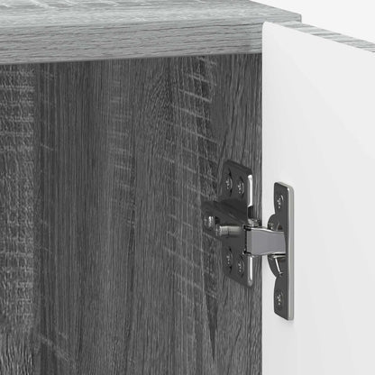 Bedside Cabinet 2 pcs Grey Sonoma 43 x 34.5 x 50 cm