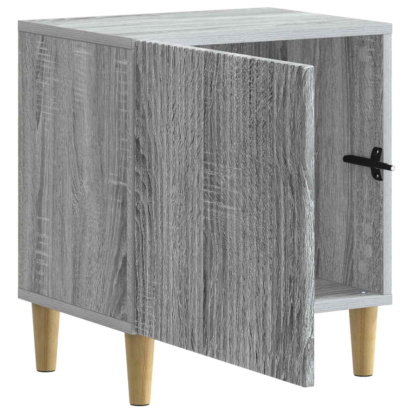 Bedside Cabinet 2 pcs Grey Sonoma 43 x 34.5 x 50 cm