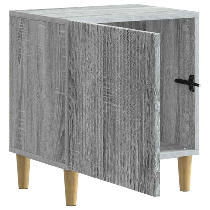 Bedside Cabinet 2 pcs Grey Sonoma 43 x 34.5 x 50 cm
