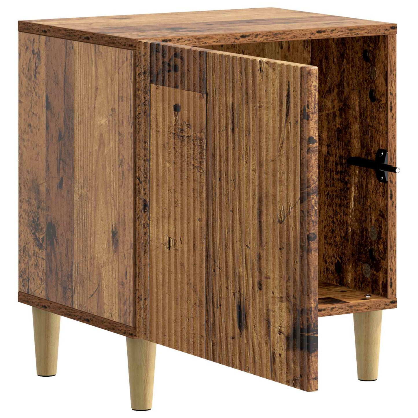 Bedside Cabinet 2 pcs Old Wood 43 x 34.5 x 50 cm