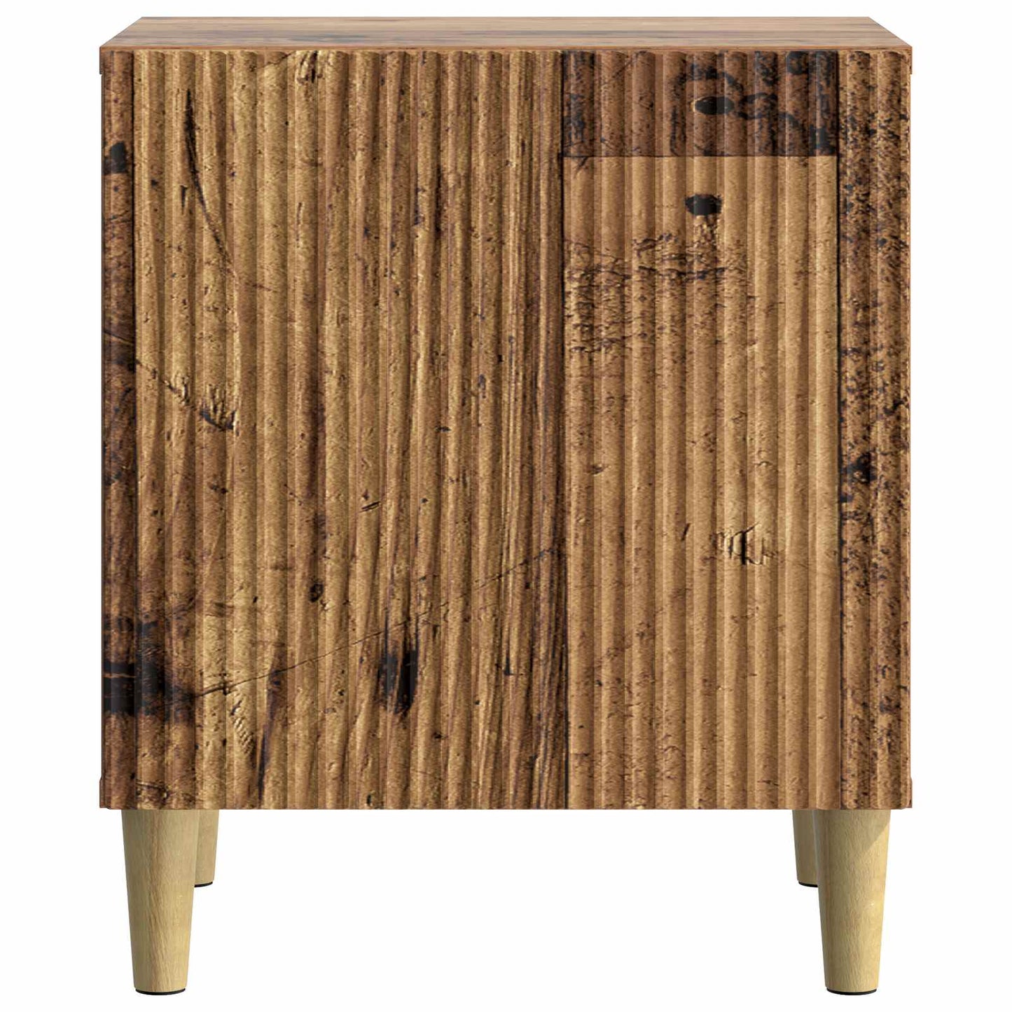 Bedside Cabinet 2 pcs Old Wood 43 x 34.5 x 50 cm