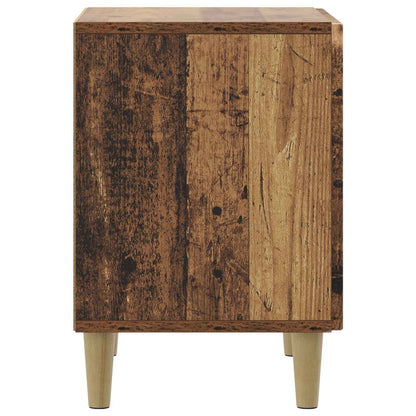 Bedside Cabinet 2 pcs Old Wood 43 x 34.5 x 50 cm